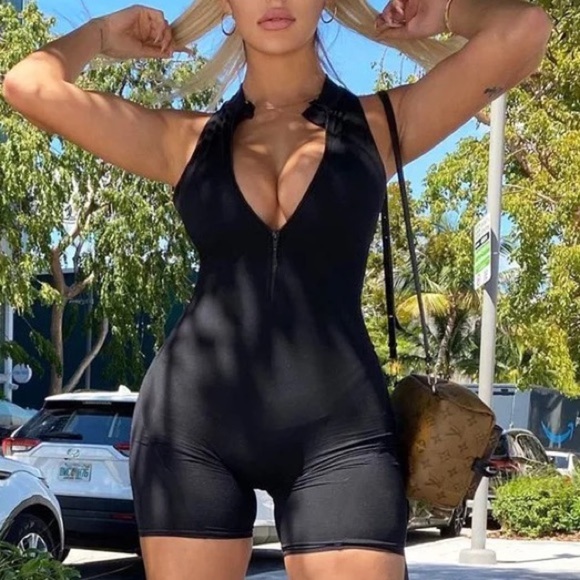 Sports/Lounge Romper - Picture 3 of 5